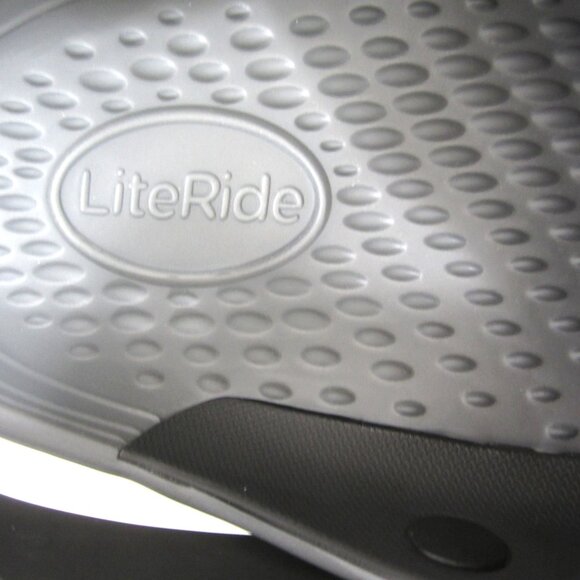 Crocs LiteRide 360 Black / Slate Gray Clogs Mens 10 Womens 12  EUC - Picture 8 of 11